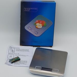 Food Scale, Kitchen Scale, Weight Scale Grams and Ounces for Weight Loss, Baking